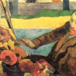 Gauguin schildert van Gogh