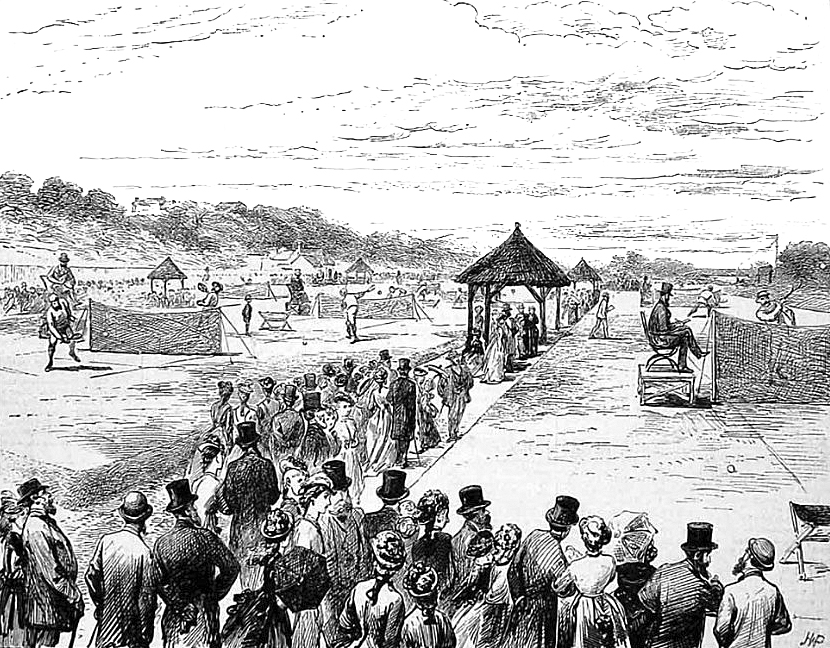 Wimbledon in 1877
